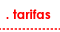 tarifas